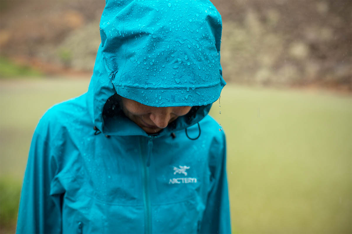 Womens wet store weather gear